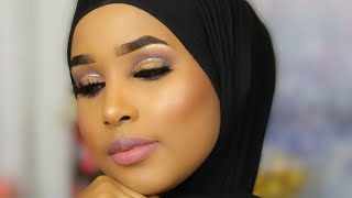 Makeup fuduud oo shiidan somali makeup tutorial by miisfosiya [upl. by Wesle]