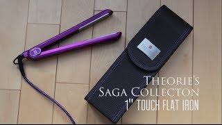 Theories Saga Collection 1quot Touch Flat Iron [upl. by Ardnuhsor]