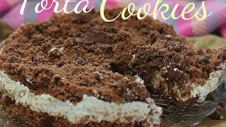 TORTA COOKIES nutella e cocco [upl. by Naimerej]