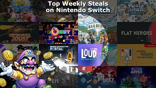 Top 50 Steals on the Nintendo Switch eShop through 1220 [upl. by Ittap]