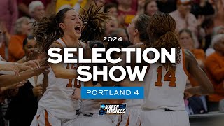 Womens 2024 NCAA tournament bracket  Portland 4 [upl. by Laure622]