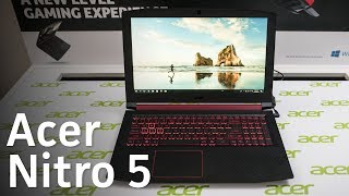 Showing off the Acer Nitro 5 with AMD Ryzen mobile [upl. by Eehtomit]