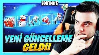 YENİ YIL BEDAVA HEDİYELİ GÜNCELLEME GELDİ  Fortnite Battle Royale [upl. by Kowal]