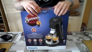 PHILIPS HD782961 MACHINE SENSEO UNBOXING☕ [upl. by Sakram]