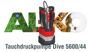 Dive 560044  Tauchdruckpumpe  ALKO Gardentech [upl. by Swehttam932]