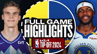 WARRIORS vs JAZZ FULL GAME HIGHLIGHTS  October 24 2024  Jazz vs Warriors Highlights NBA 2K25 [upl. by Delano]