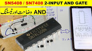 638 SN7408 SN5408 2 input AND gate [upl. by Gotthard]