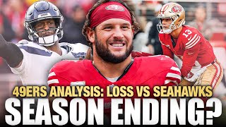 49ers Analysis How BAD Was The 49ers 2017 Loss To The Seahawks  Krueger amp Bruce [upl. by Larochelle]