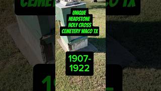 Most Unique Headstone cemetery haunted graveyard [upl. by Ahsikahs]