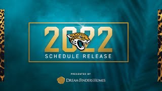 2022 Schedule Release Breakdown  Jacksonville Jaguars [upl. by Adelind]