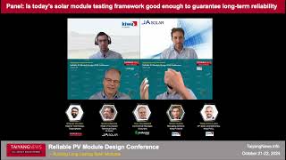 Panel Discussion Is Today’s Solar Module Testing Framework Good Enough [upl. by Acinat]