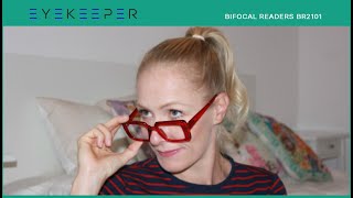 Bifocal Reading Glasses BR2101  eyekeepercom [upl. by Ahsilam]