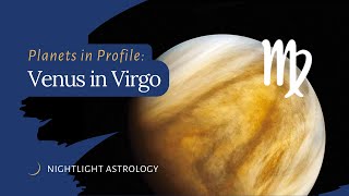 Planets in Profile Venus in Virgo [upl. by Netaf]