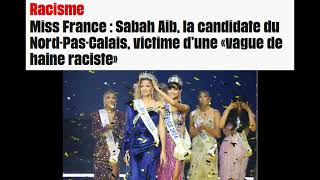 Miss France une candidate dorigine maghrébine victime de racisme [upl. by Nowaj]