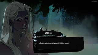 Hades 2  Bath with Moros  Conversation amp showcase gaming game hades2 showcase walkthrough [upl. by Ellehs]