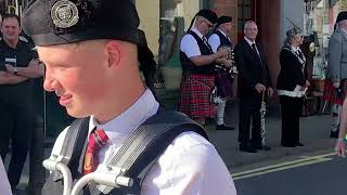 Innerleithen Pipe Band Championships 2024 [upl. by Rosene]