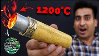 How To Make Hot Air Soldering Iron At Home  100 Working Top New Idea [upl. by Scornik]