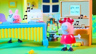 Peppa Pig geht zu einem Musikkonzert Spielzeugvideos für Kleinkinder und Kinder [upl. by Egoreg]