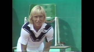 Martina Navratilova vs Chris Evert Lloyd  French Open 1985 Finale  Auschnitt [upl. by Ellehcirt]