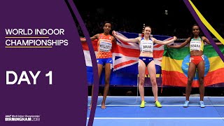 World Indoor Championships 2018 Birmingham  Full Session Day 1 [upl. by Lissi340]