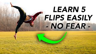 Learn 5 Easy Flips ASAP  How to Do Without Just Sending [upl. by Fotzsyzrk81]