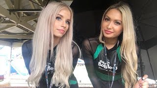 Working as a grid girl Corinnazerk VLOG 4 [upl. by Tips846]