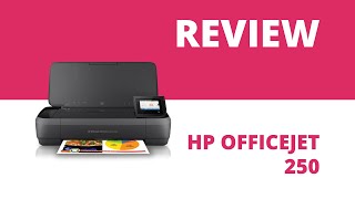 HP OfficeJet 250 A4 Colour Mobile Multifunction Inkjet Printer [upl. by Biron]