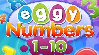 Get the Fun Math App for Kids  Eggy Numbers 1 to 10 App  Reading Eggs [upl. by Aikam]