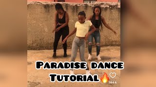 Amapiano dance tutorial for Paradise with blacklunatic and babyfacewomdantso Easy and quick🇿🇦 [upl. by Lough]