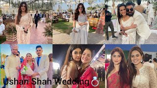 Ushna Shah Wedding with Hania Amir Sajal Aly amp Yumna Zaidi [upl. by Lias]