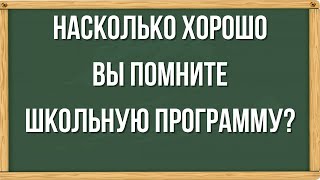 Сложный тест по русскому языку Насколько хорошо вы помните школьную программу [upl. by Anirbak]