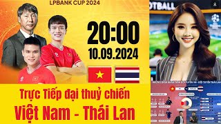 🔴Trực Tiếp đại thuỷ chiến Việt Nam  Thái Lan 20h  bóng đá [upl. by Lynett870]