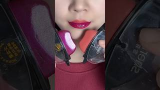 Brown 🤎 VS Purple 💜 Lipstick Tutorial Beauty Tips howtoapplyliquidlipstick lipstick beauty [upl. by Bhayani707]