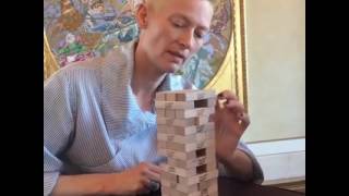 Benedict Cumberbatch amp Tilda Swinton  Jenga amp Interview [upl. by Orianna]