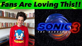 Ben Schwartz HYPES UP Sonic Movie 3 amp Fans Are FREAKING OUT [upl. by Cadmar]