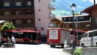 Adelboden bus maneuvers [upl. by Nodab952]