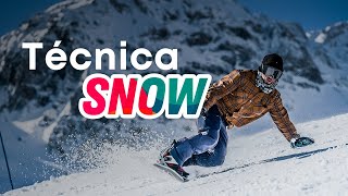 MEJORA LA TÉCNICA EN SNOWBOARD  Snowboard  Aprende a esquiar [upl. by Akiv]