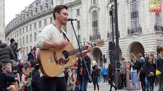 quotWonderwallquot Oasis performed live by busker in London [upl. by Atlee]