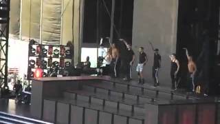 Madonna a Firenze Le prove sul palco [upl. by Annauqahs]