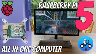 Raspberry Pi 5 All in One Computer [upl. by Yeorgi]