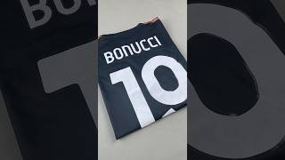 Juventus 2122 NONUCCI 19 Away Black Football Jersey feimingjerseycom football soccer futbol [upl. by Dorri898]