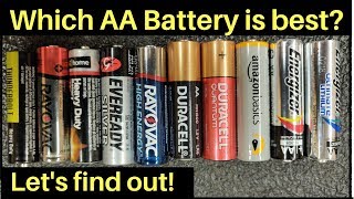 Which AA Battery is Best Can Amazon Basics beat Energizer Lets find out [upl. by Idorb]