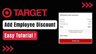 How to Add Employee Discount to Target App [upl. by Oisacin948]