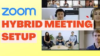 Hybrid Meeting with Zoom  Setup and Tips for Beginners [upl. by Crispin]