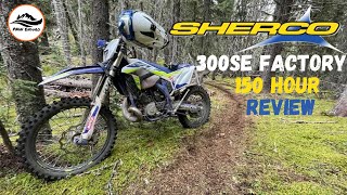 Sherco 300SE Factory Long Term 150 Hour Review [upl. by Engud12]