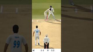 R Ashwin Unplayable Spin 🤯 In Real Cricket 24  Real Cricket 24shorts [upl. by Eldoria]