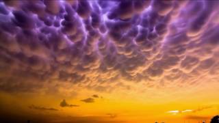 Mammatus Clouds  10 Strange Weather Phenomena on Sky [upl. by Refinnaj]