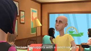 Caillou Misbehaves at McDonalds  Grounded [upl. by Arymas175]