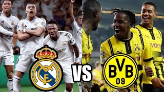 💥🧠⚽Previa del partido de hoy Real Madrid vs Borussia Dformu [upl. by Fortunato]