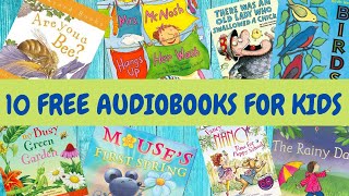 10 Free Audiobooks For Kids  30 Minutes of Reading For Kids [upl. by Nahtiek]